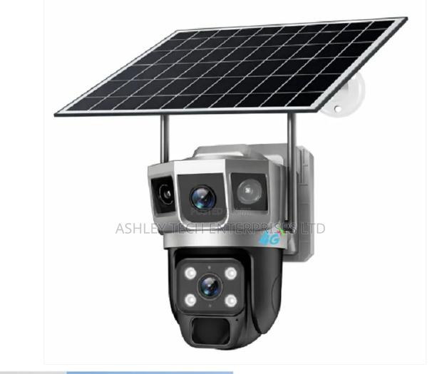 Wifi Dual-Lens Solar Camera – Color Night Vision