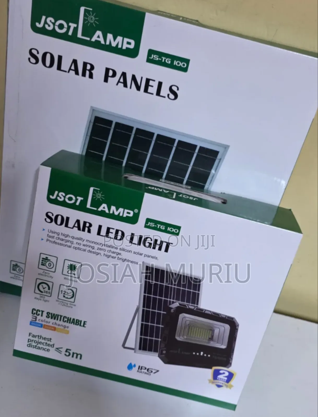 100w Solar Floodlight