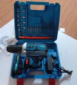 Heavy-Duty 26v Lithium Cordless Drill Combo Kit