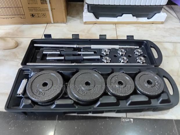 50kgs Dumbbells Set With Portable Case - thumbnail 2