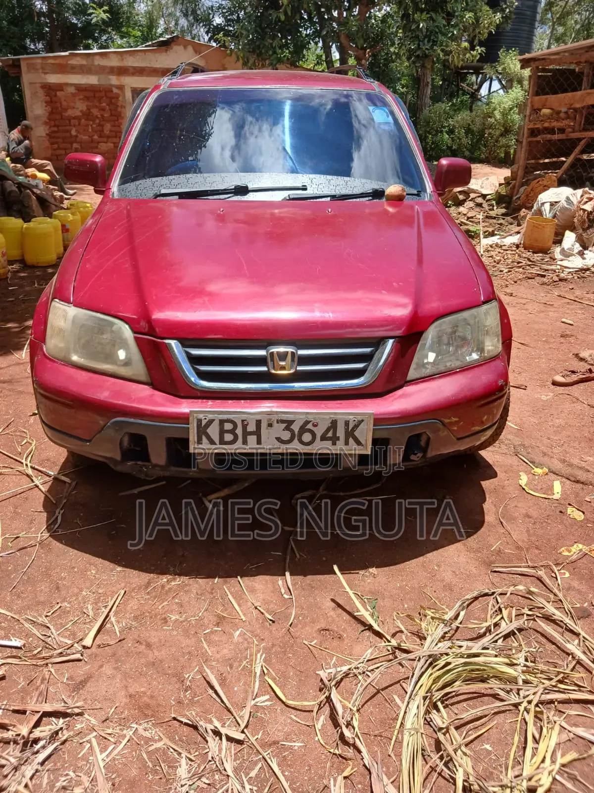 Honda CR-V 1998 Red
