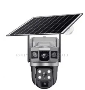 Outdoor Wifi Dual-Lens Solar Camera