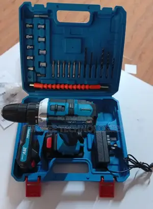 Heavy-Duty 26v Lithium Cordless Drill Combo Kit