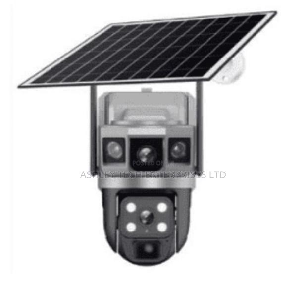 Premium Wifi Solar Dual-Lens CCTV Camera – Motion Tracking