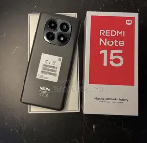 New Xiaomi Redmi Note 15 128 GB Black