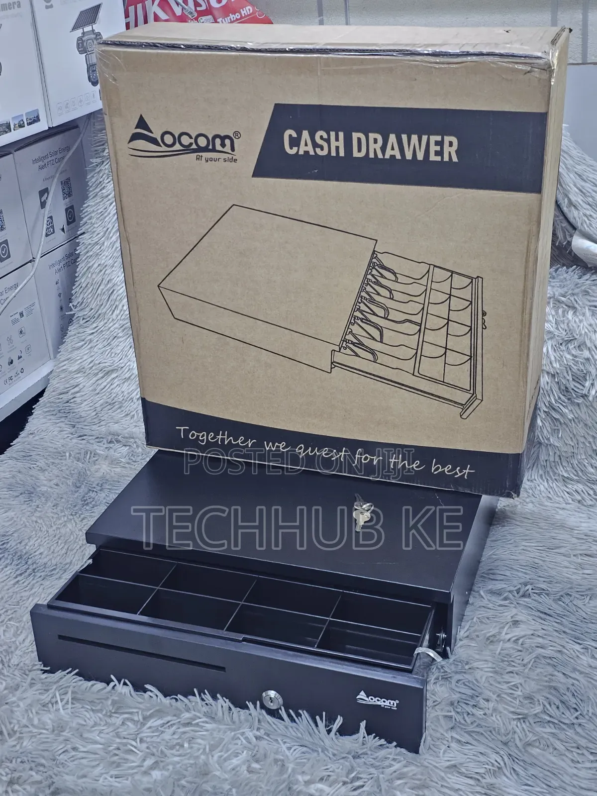 Ocom 5 Tray Automatic Cash Drawer