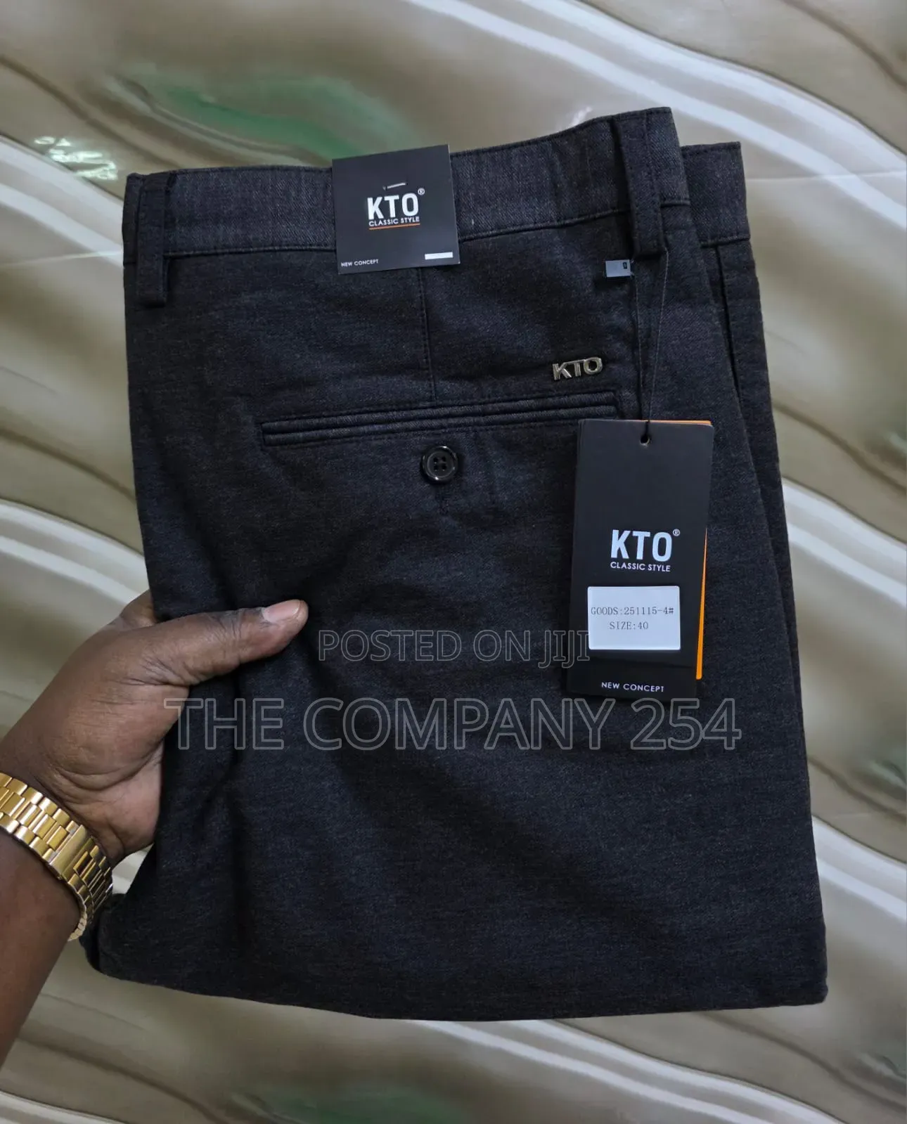 Quality Casual Men Official Khaki Available Waist 30 -38