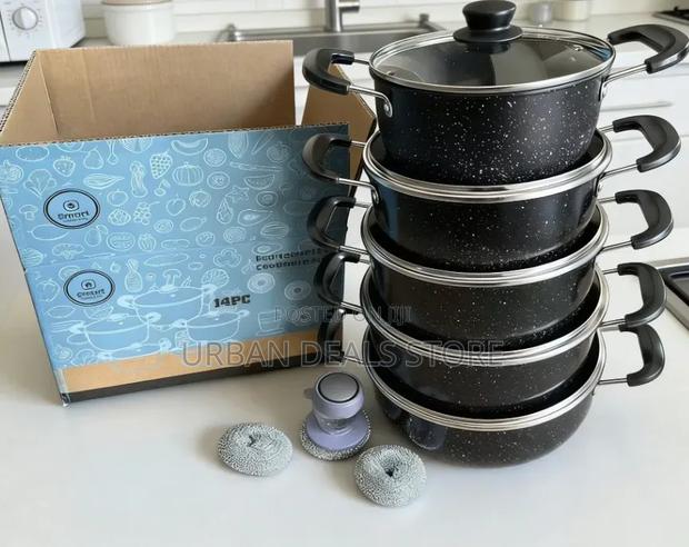 Smart Raha 10-Piece Non-Stick Cookware Set