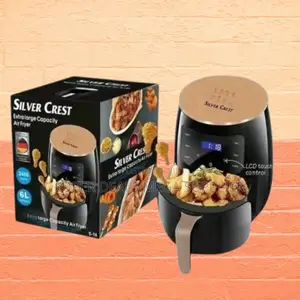 Functional Silver Crest 4/5/6/8l Touch Screen Digital Air Fryer