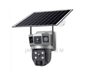 Wifi Dual-Lens Solar CCTV Camera – Outdoor Security Camera