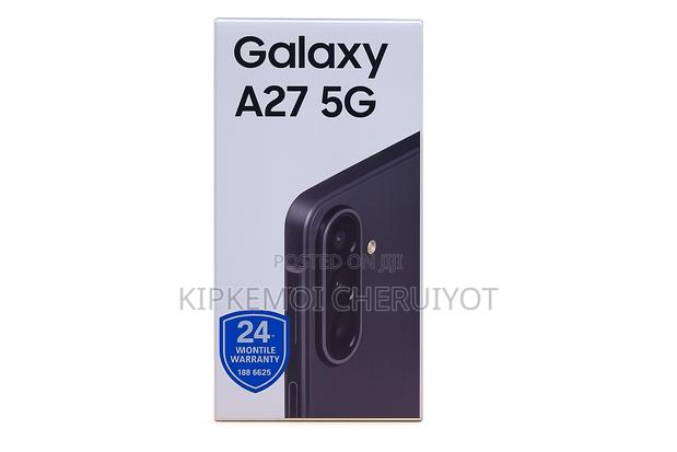 New Samsung Galaxy A27 256 GB Black - thumbnail 2