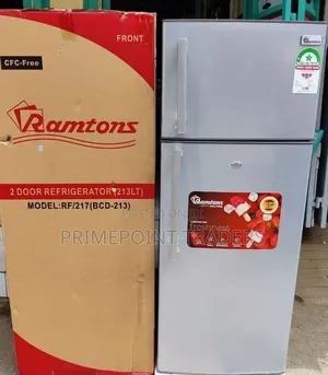 Ramtons Refrigerator Double Door 213 Litres Capacity