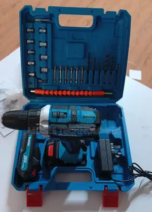 Heavy-Duty 26v Lithium Cordless Drill Combo Kit