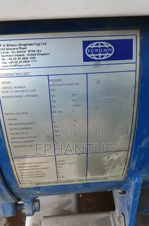 Fg Wilson Generator