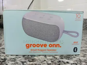 Onn Small Rugged Speaker With Bluetooth Wireless Technology - Gray
