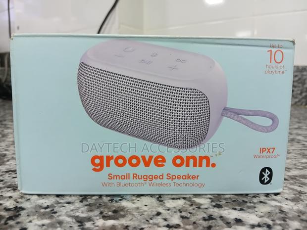 Onn Small Rugged Speaker With Bluetooth Wireless Technology - Gray - main view