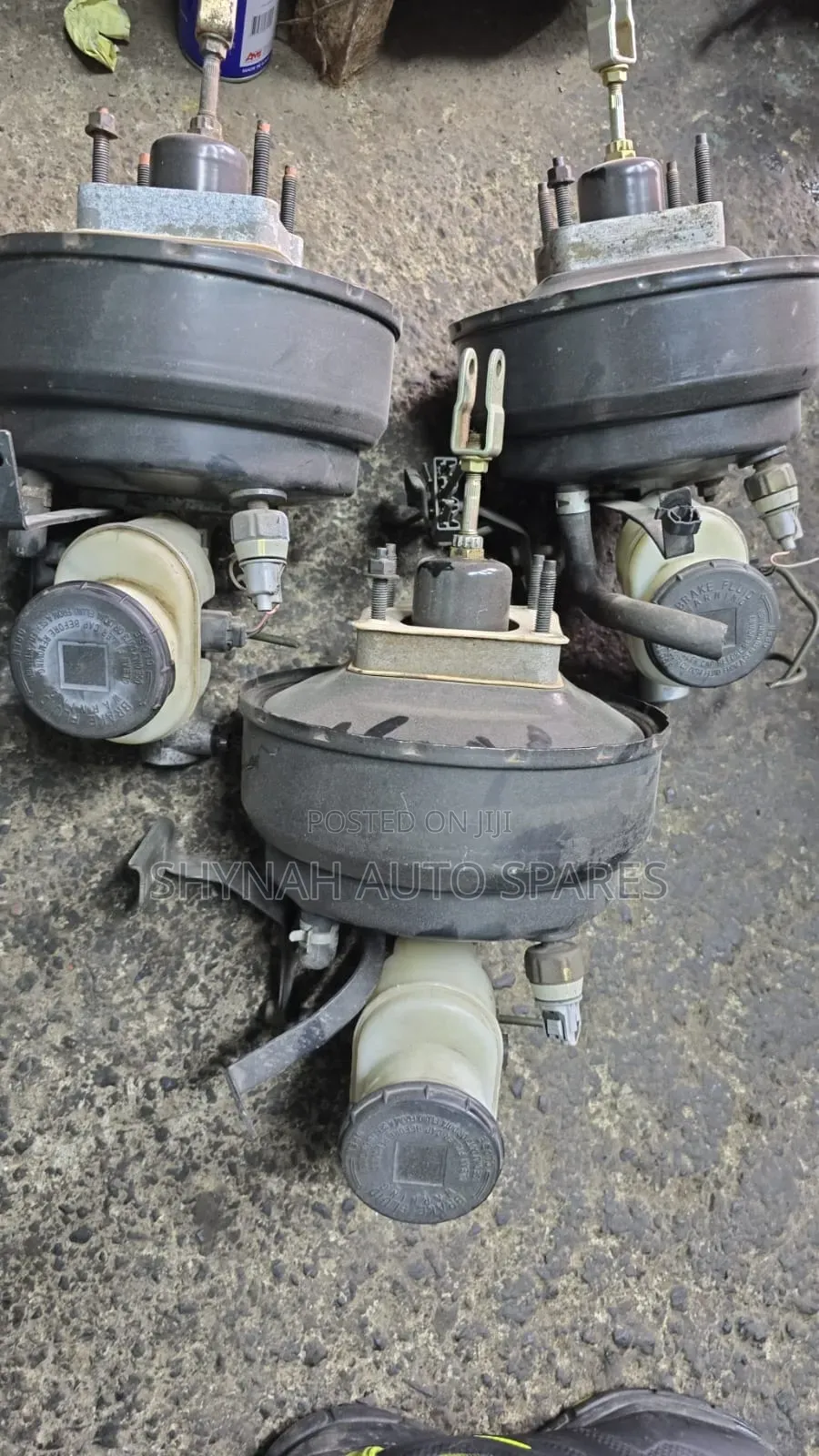 Isuzu Dmax Old Model Brake Booster and Brake Master Cylinder Complete