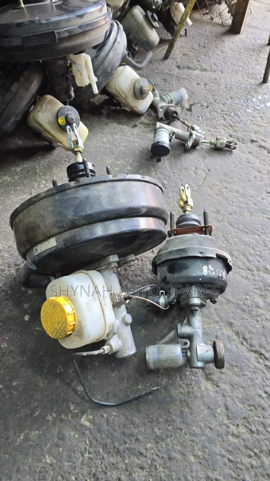 Isuzu Dmax Old Model Brake Booster and Brake Master Cylinder Complete