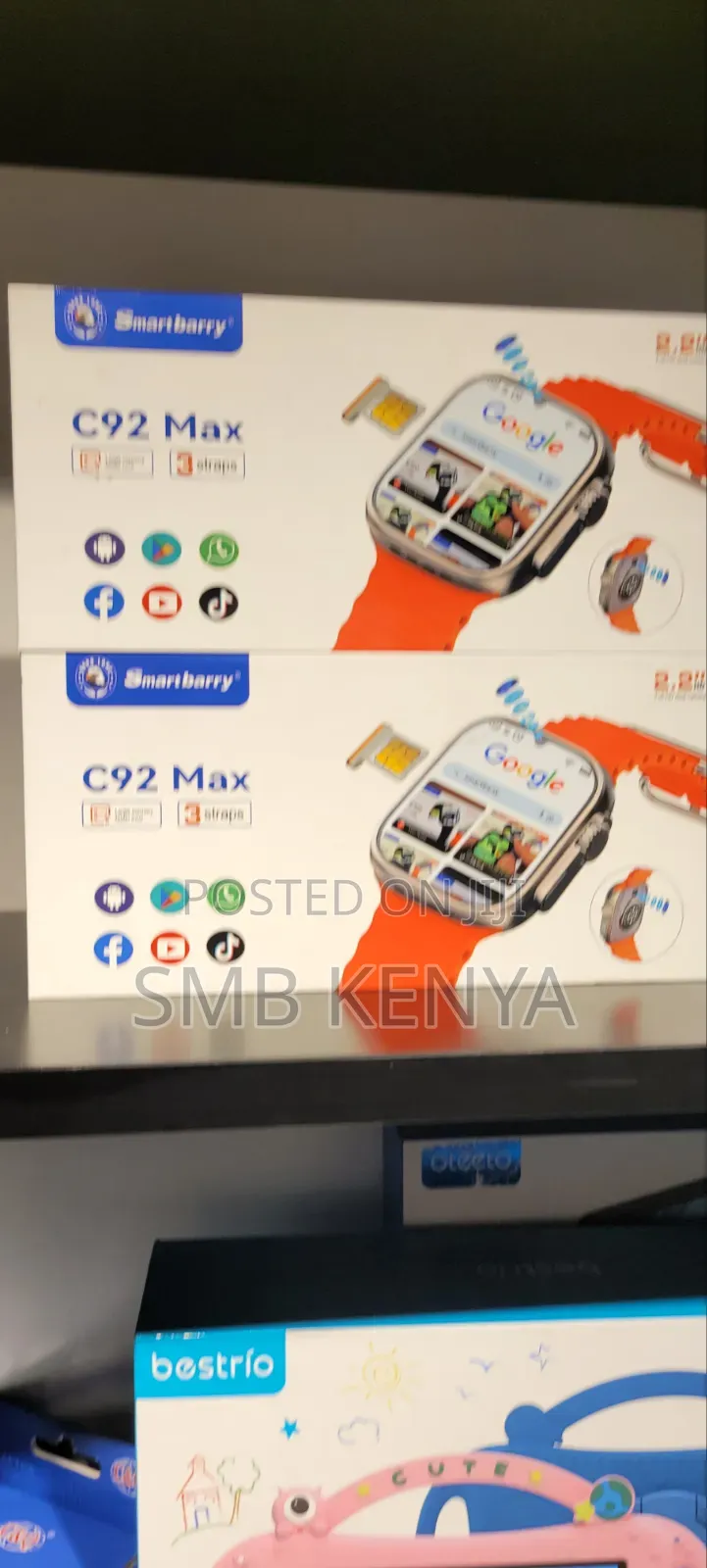 C92 Max Smartwatch With Access to Playstore, Simcard and Social Media