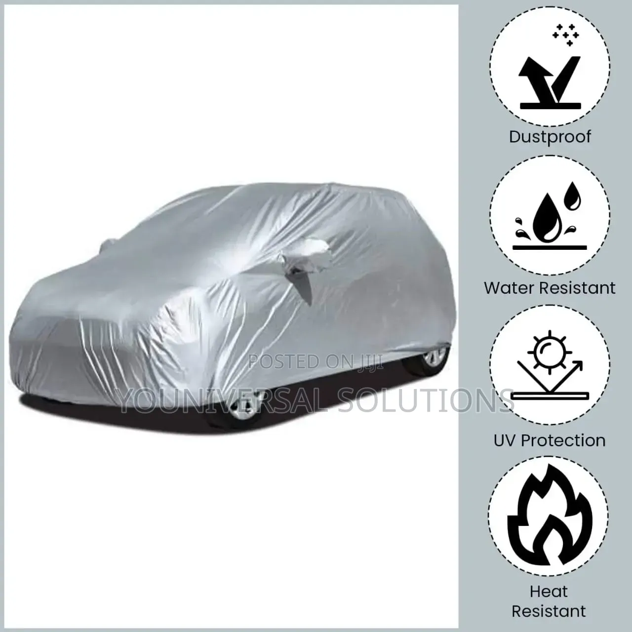 *High Quality Universal Black Car Cover