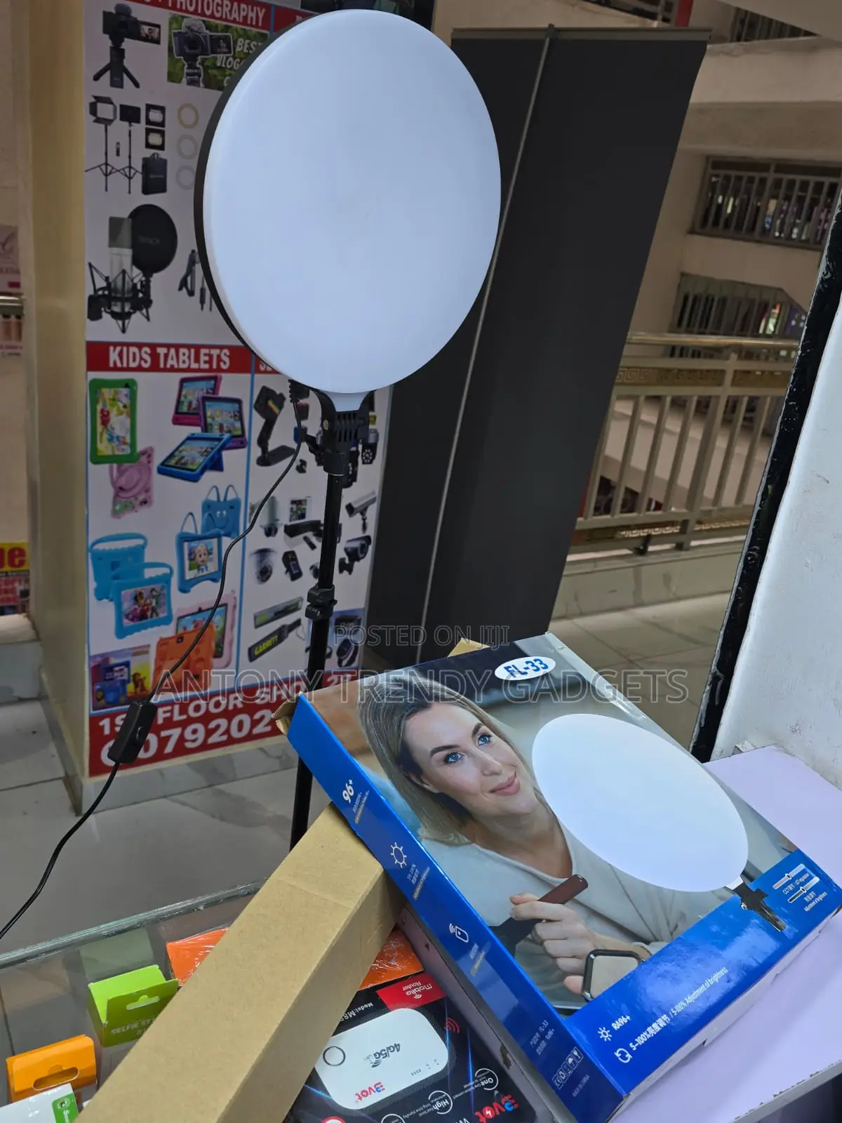 Fl-33 13 Inch Led Photography Fill Light With Stand 60w