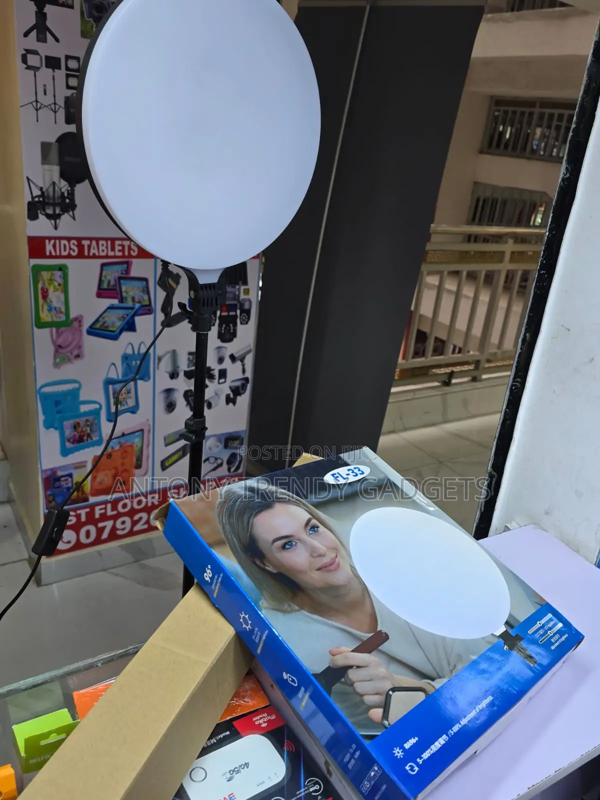 Fl-33 13 Inch Led Photography Fill Light With Stand 60w