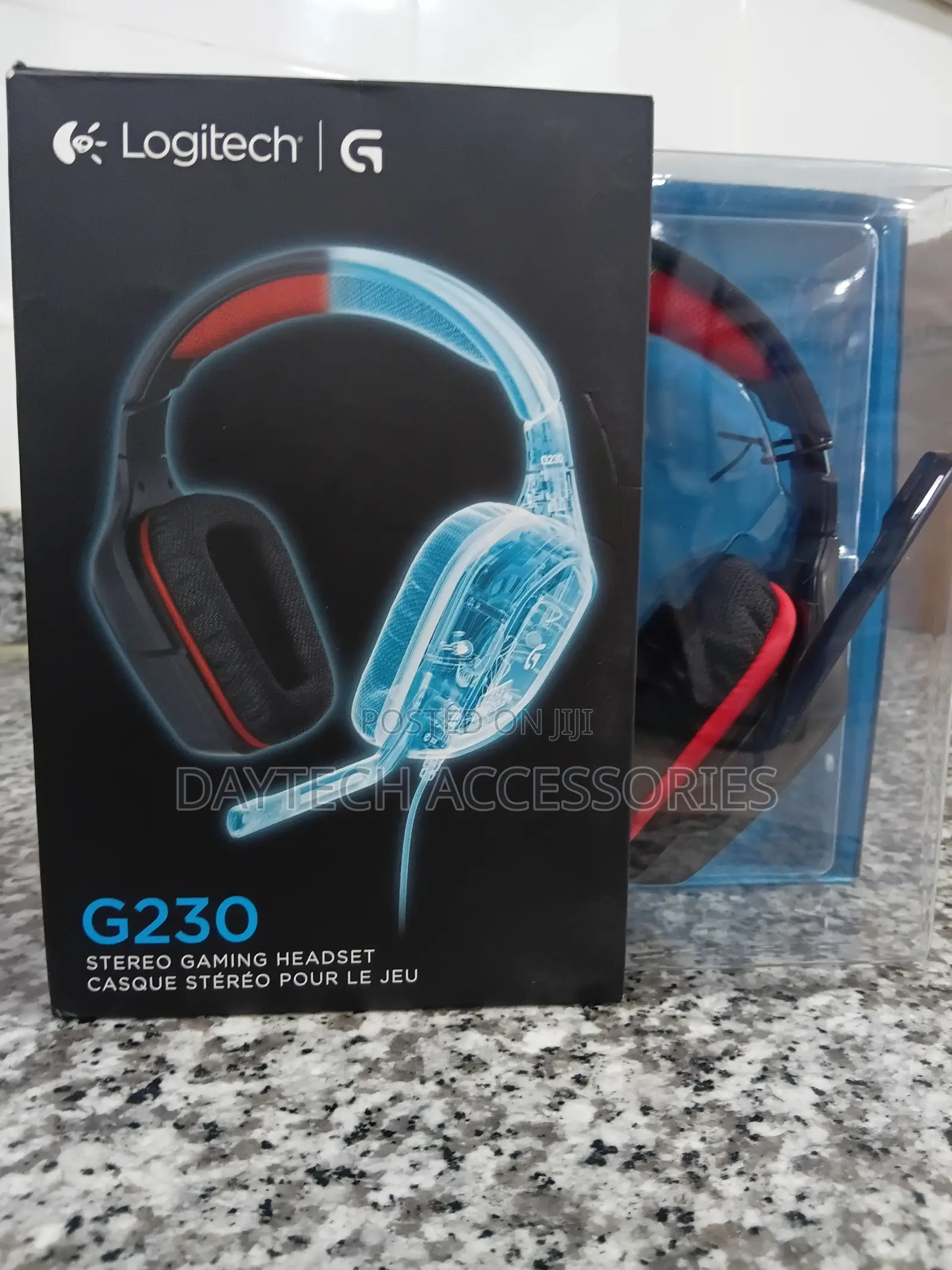 This Is a Logitech G230 Stereo Gaming Headset.