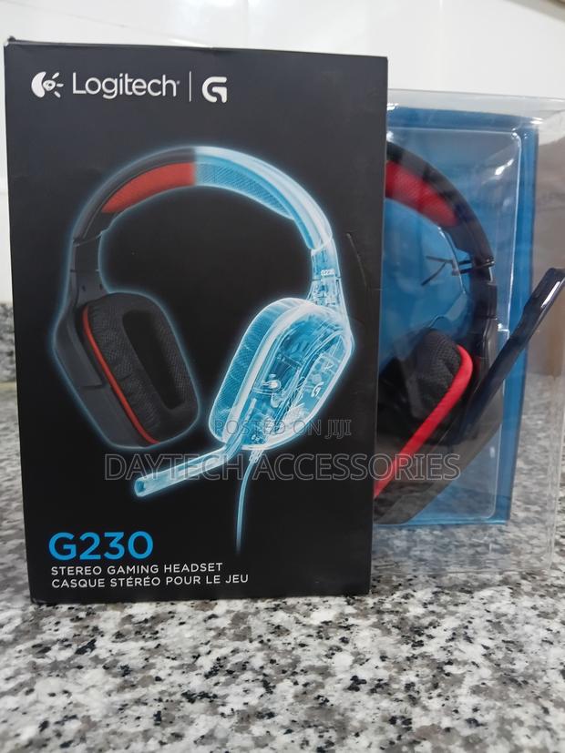 This Is a Logitech G230 Stereo Gaming Headset. - thumbnail 2