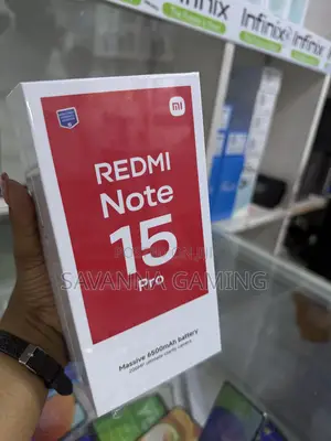 New Xiaomi Redmi Note 15 Pro 256 GB Black