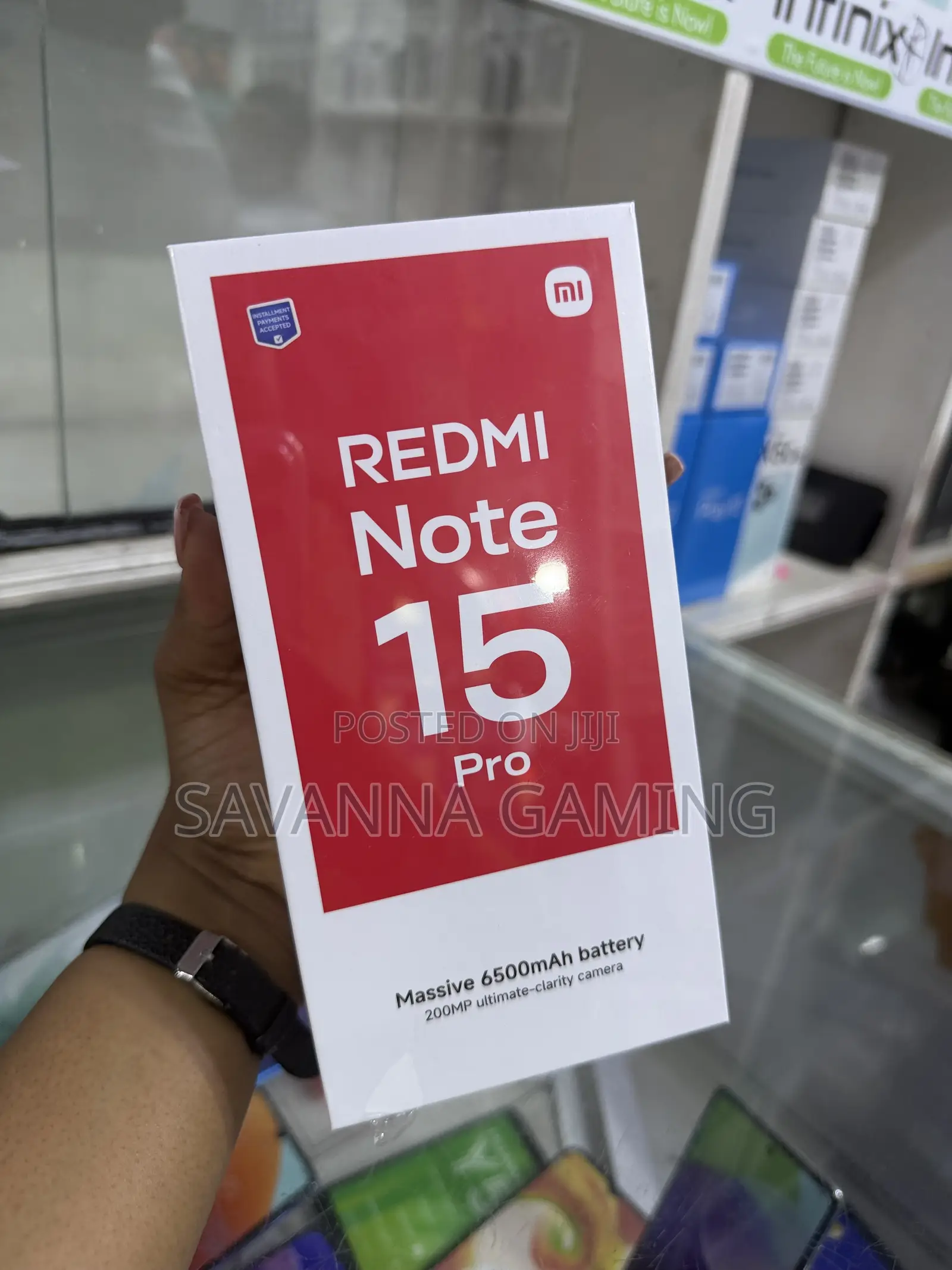 New Xiaomi Redmi Note 15 Pro 256 GB Black