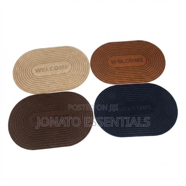 Oval Welcome Doormat Non-Slip Floor Mat - thumbnail 2