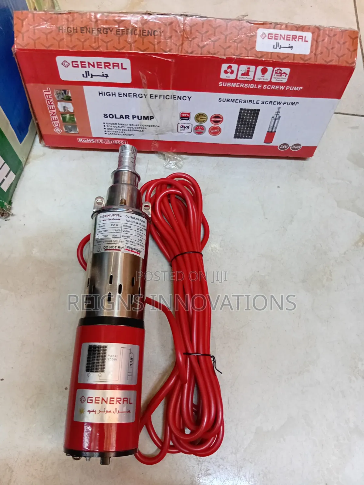 50m Submersible Solar Pump