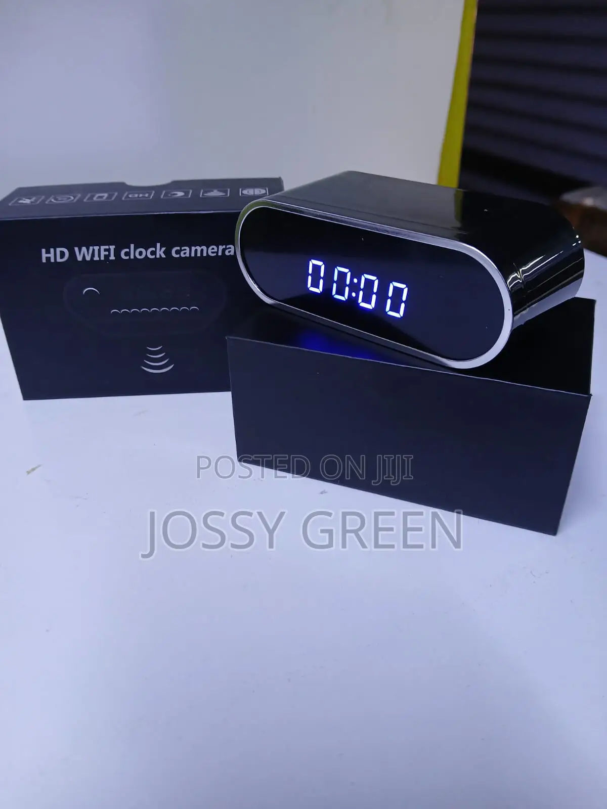 Hd Table Clock Hidden Camera for Home and Office Security
