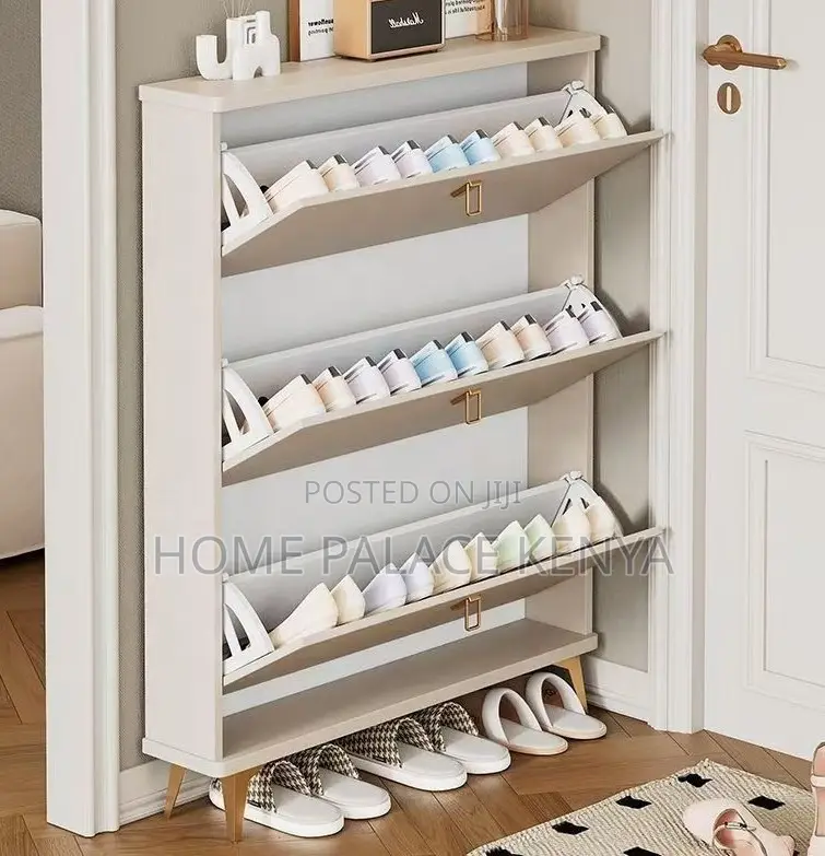 Shoe Rack: Flipnest Tilt-Out Shoe Cabinet