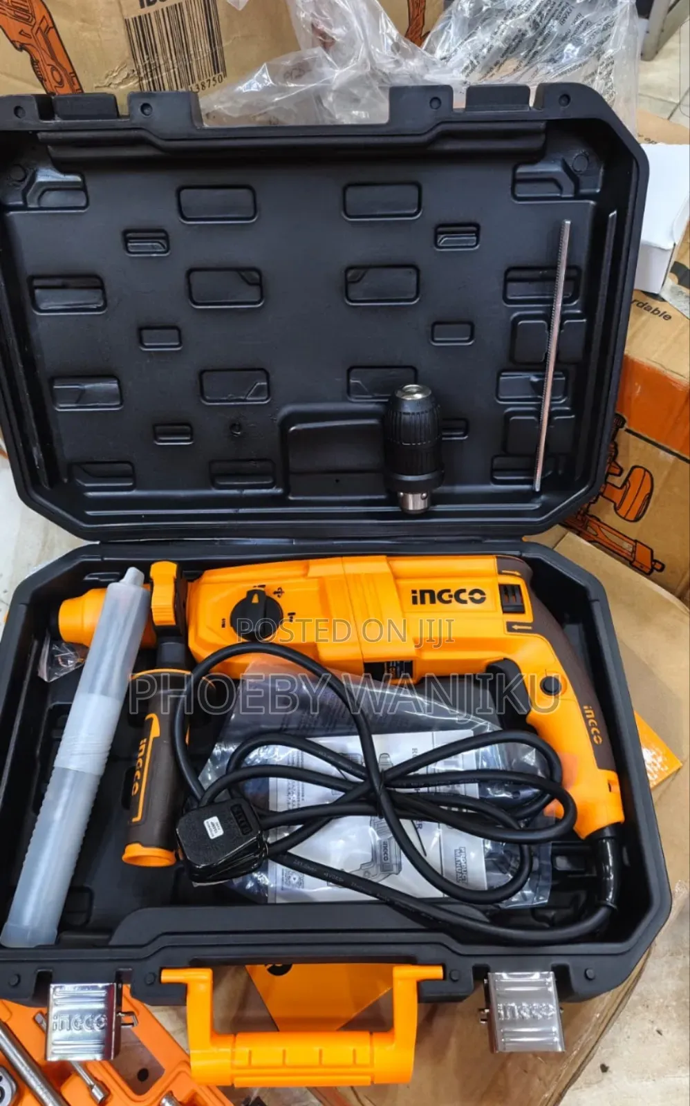 2 Chucks Rotary Hammer/Ingco Rotary Hammer