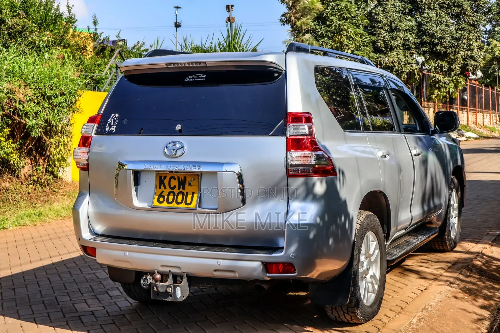 Toyota Land Cruiser Prado 2012 Silver