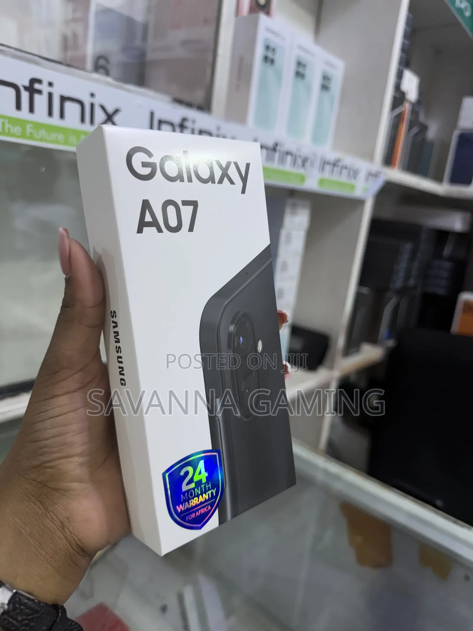 New Samsung Galaxy A07 256 GB Black