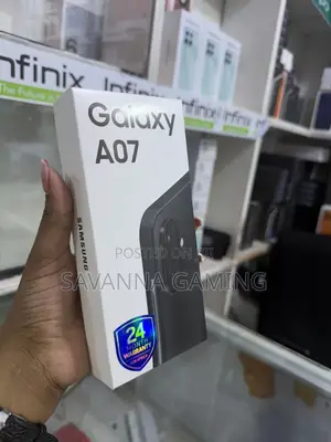 New Samsung Galaxy A07 256 GB Black