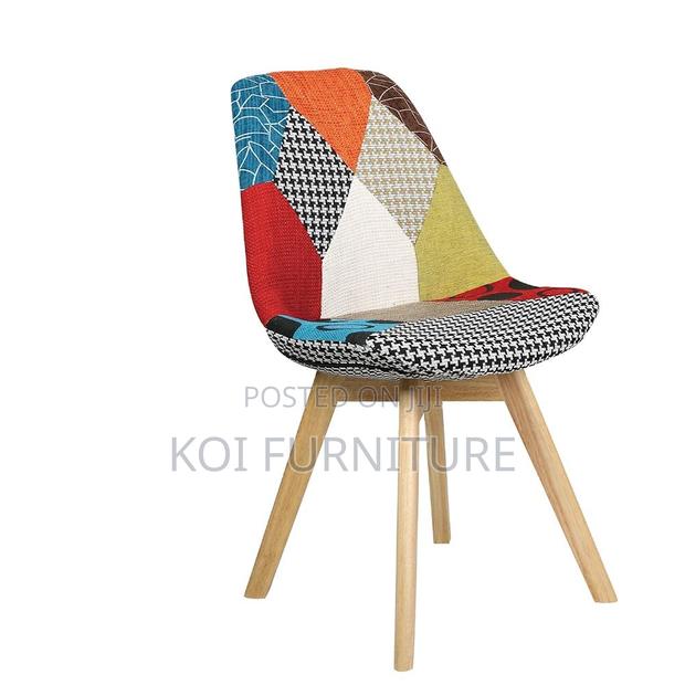 Dining Chairs; Modern Style Eames Chair With Multi Color Design - thumbnail 4