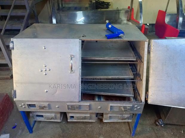 Commercial Charcoal-Powered Baking Oven,