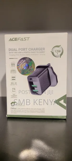 Acefast 12w Dual USB Charger for Phones Tablets-A87