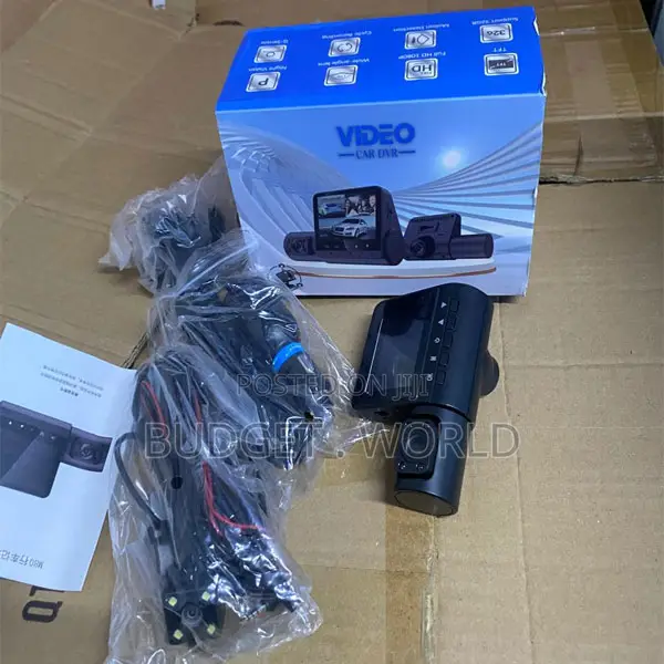 G50 Multi-Lens Dashboard Camera – 3-Way Full Hd Driving Recorder