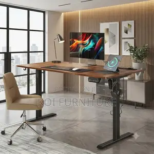 Office Desk; 1.4 Meter Adjustable Best Riser Home Offce Desk