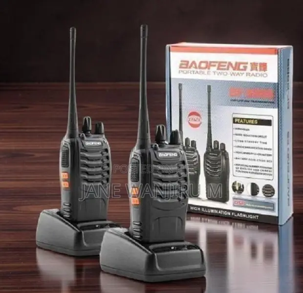 Baofeng Bf-888s Plug and Play Powerful Signal Strength 3- 5km Range