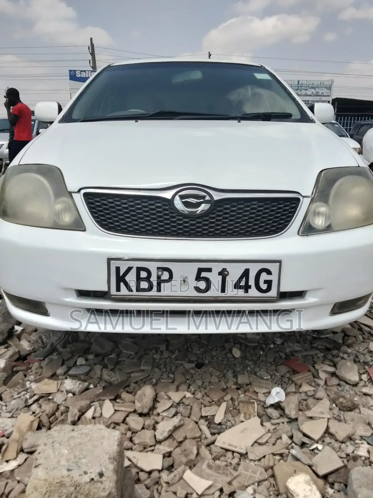 Toyota Corolla 2004 White