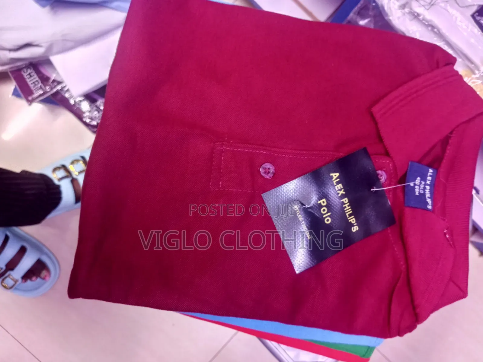 Plain Maroon Poloshirts