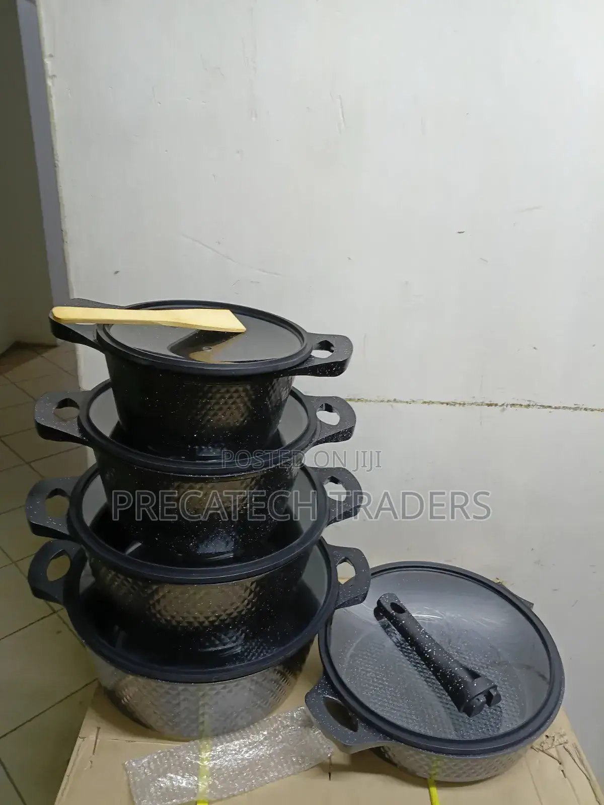 10-Piece Non-Stick Granite Cookware Set