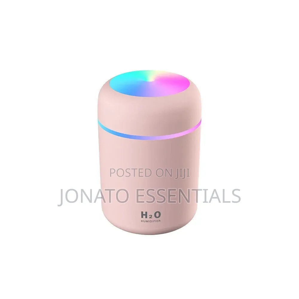 Portable Mini Humidifier USB LED Air Purifier Desk Office Bedroom
