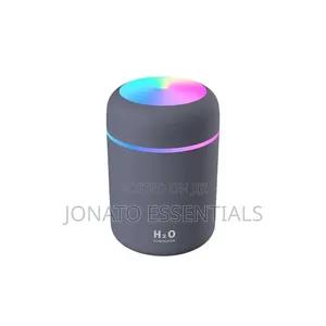 Portable Mini Humidifier USB LED Air Purifier Desk Office Bedroom