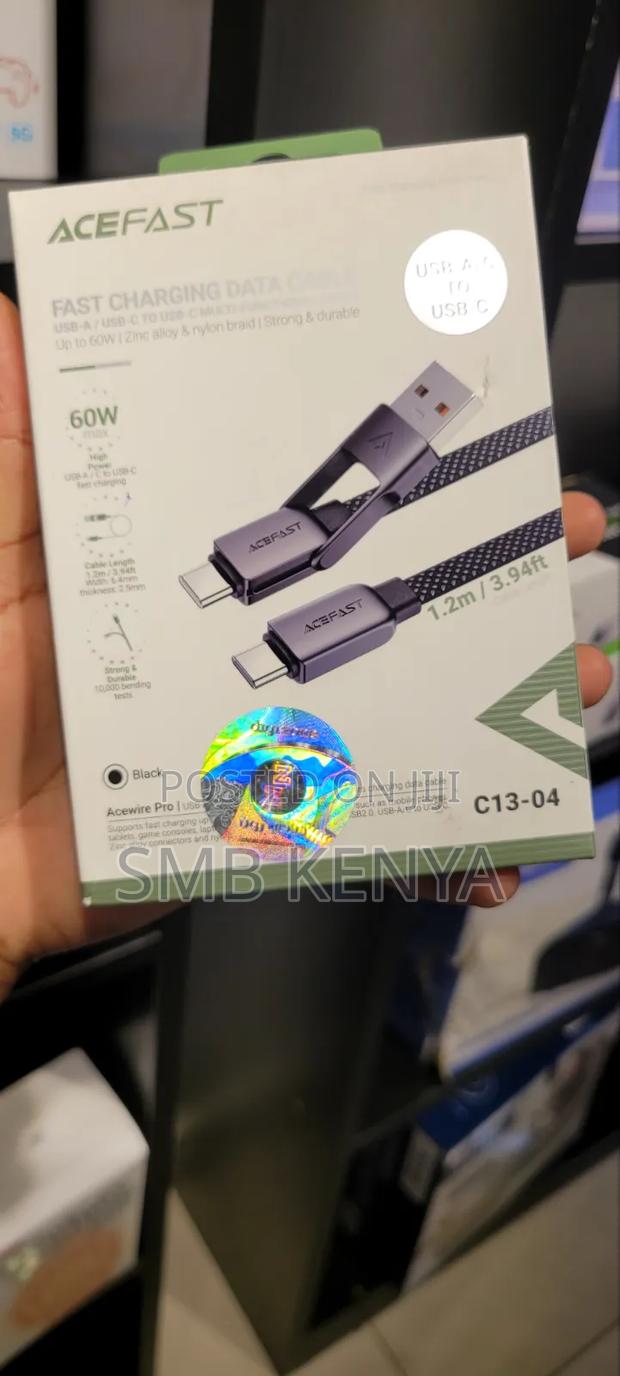 Original ACEFAST C13-04 USB-A/C to USB-C Charging Data Cable